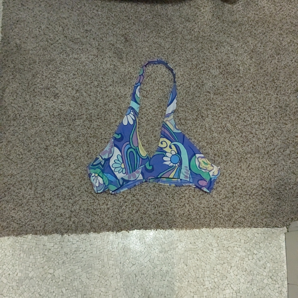 Aerie Halter Wrap Bikini Top